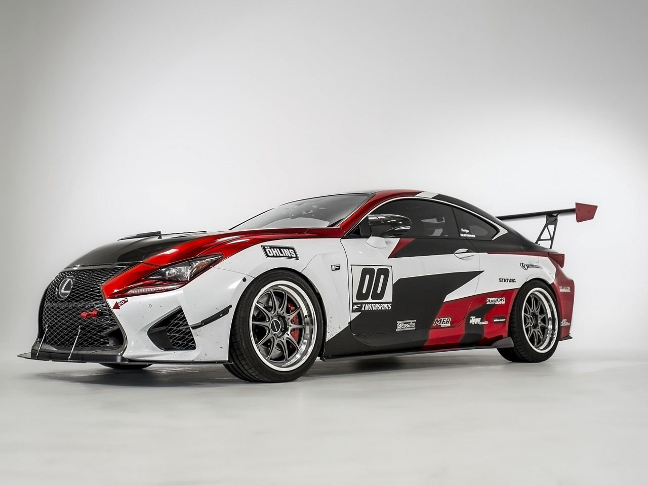 Yokomo Lexus RC-F GT3 1/10 Lightweight Body Set (Clear